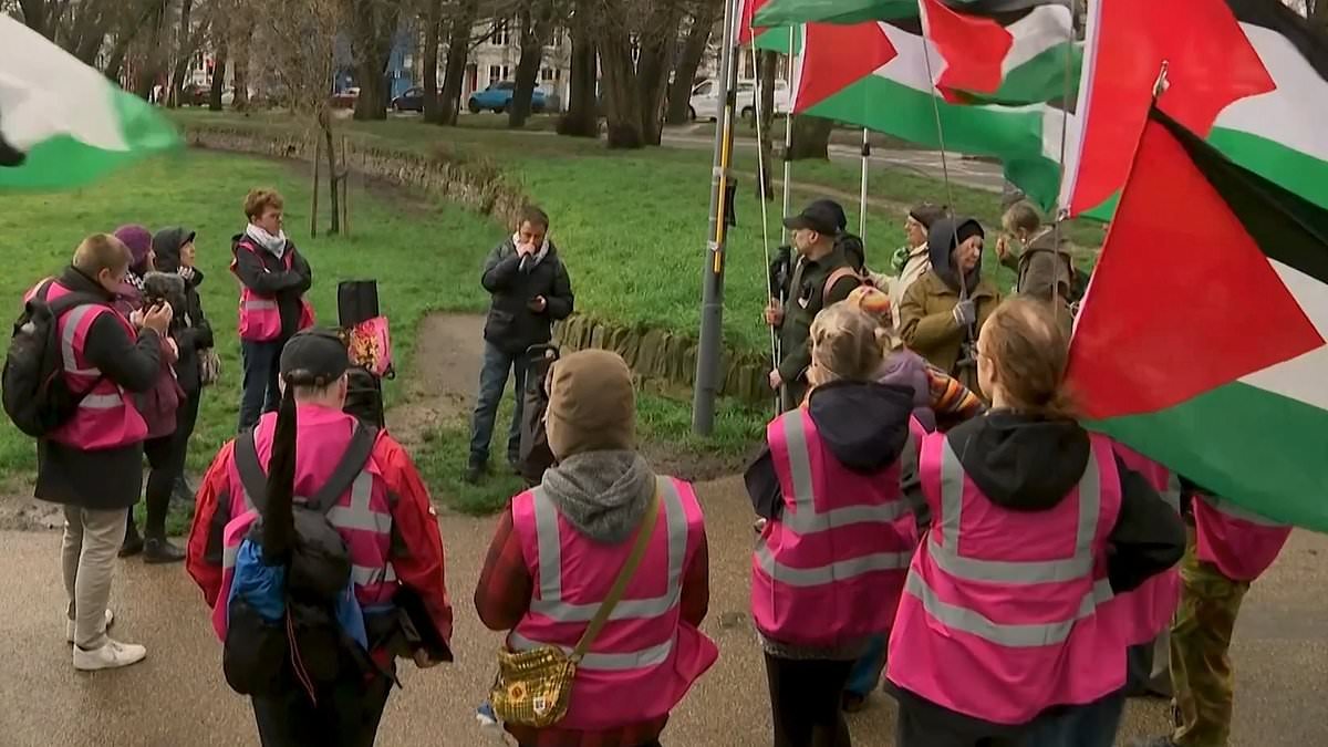 How the door-to-door pro-Palestinian zealots striking fear into Jewish households reacted when we knocked on THEIR door