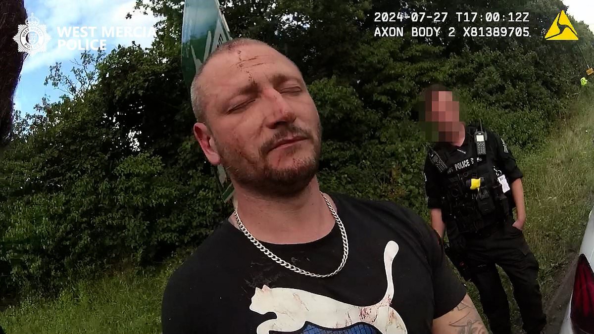 Moment reckless drink driver, 37, films himself speeding at 80mph before killing his friend in BMW smash - as he is jailed for more than 10 years