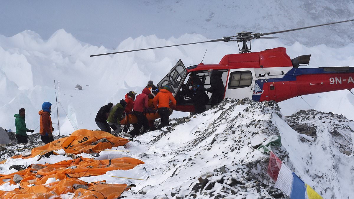 Everest poisoning scandal: Guides 'secretly lace climbers' food to trigger costly helicopter rescues' as part of £15million insurance scam