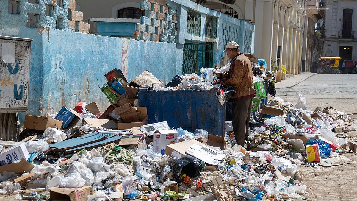 How Trump's oil embargo on Cuba has brought the Left's communist utopia to the brink of collapse: DAVID JONES reports from Havana where young mothers have to barter for baby milk