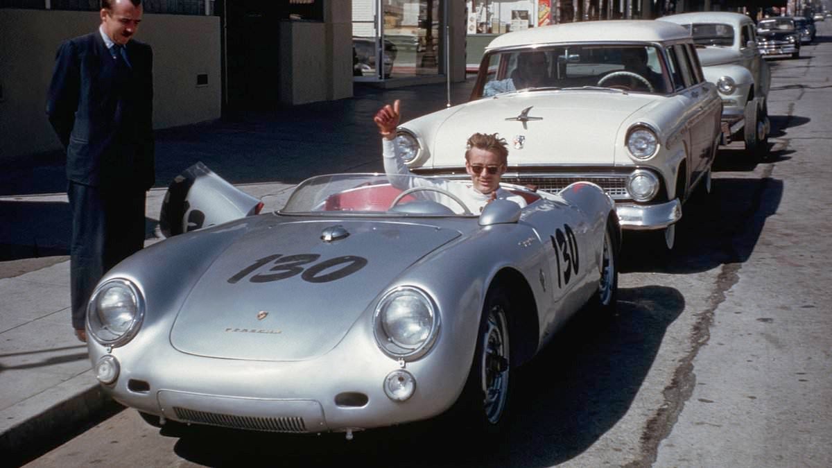 Haunting curse of James Dean's car revealed seven decades after horror crash claimed his life aged just 24