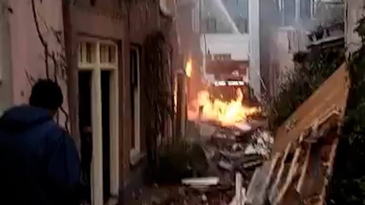 Explosions rock Utrecht, with buildings damaged and multiple people feared to be injured