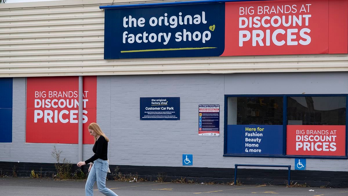 The Original Factory Shop on the brink of collapse putting 1,200 jobs at risk