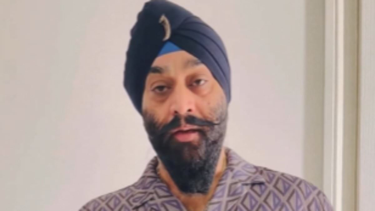 Man, 54, is arrested after Sikh restaurateur hits back at death threats 'after refusing to sell Halal meat'