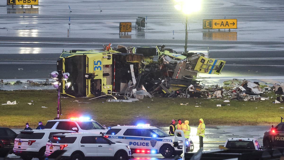 Air Canada pilots 'saved passengers' lives' with quick-thinking action before LaGuardia Airport collision as family and friends share emotional tributes