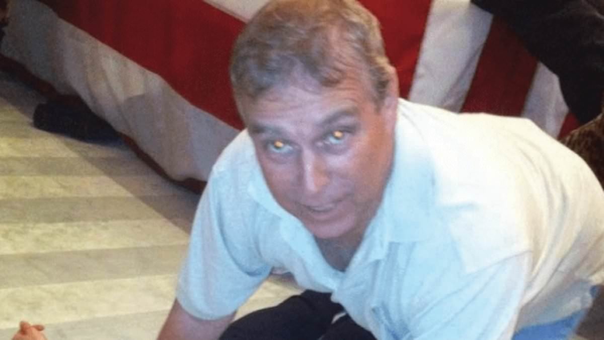 Revealed: All the clues that disturbing photos of Andrew on all fours over woman were taken inside Epstein's Manhattan lair