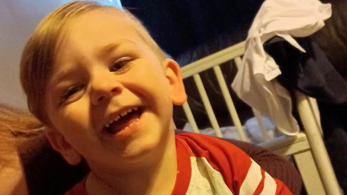 Moment whining mother moans 'it's not fair' while her toddler son is rushed to hospital - as she's convicted of allowing her boyfriend Territorial Army to beat the toddler to death