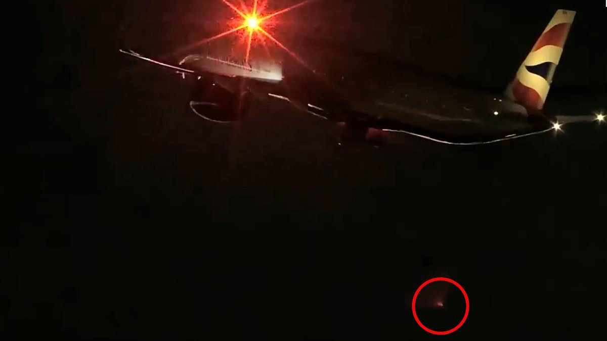 UK-bound British Airways jet loses a wheel during take-off