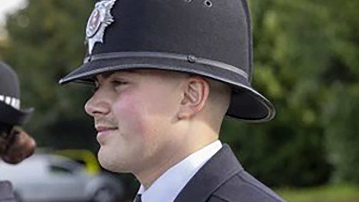 Grieving family release emotional tribute to 'true gentleman' police officer, 27, killed in the line of duty