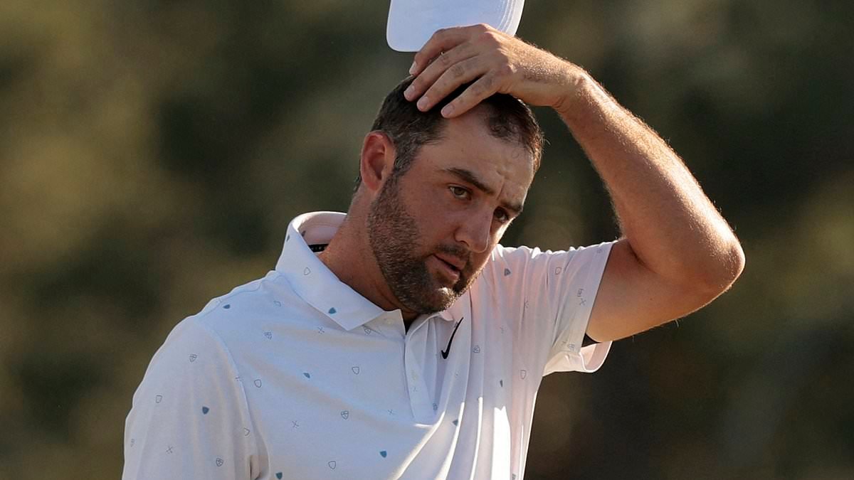 Scottie Scheffler gives Rory McIlroy a Masters fright... but American charge falls short as reigning champion clings on in thrilling final day at Augusta