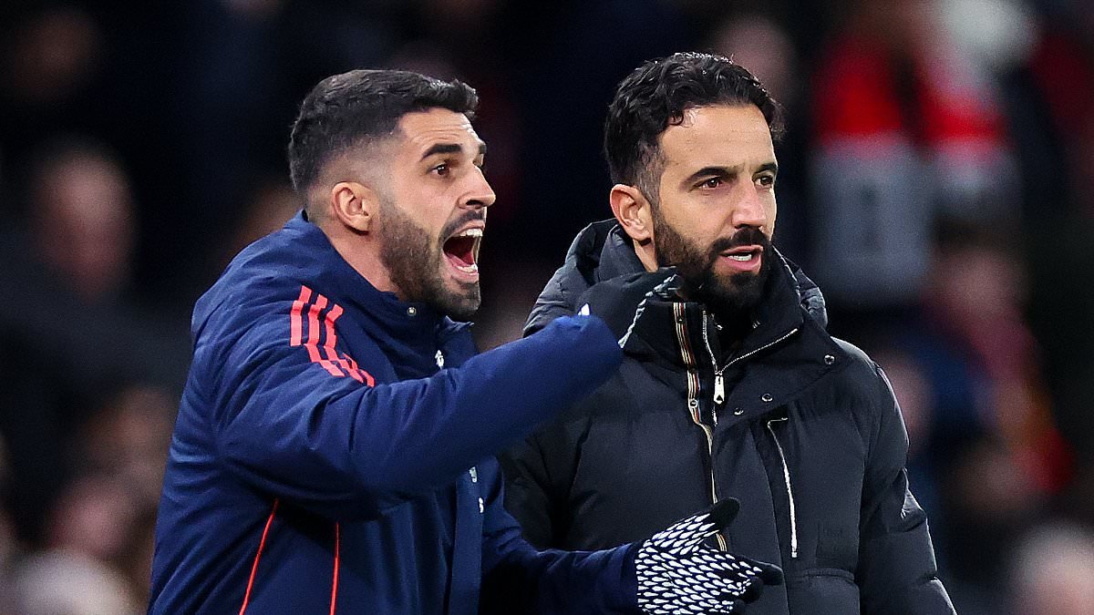 Team Amorim's silence broken: Sacked Man United boss Ruben's No 2 is first to speak - after leaving training ground smiling and joking when sacking was confirmed