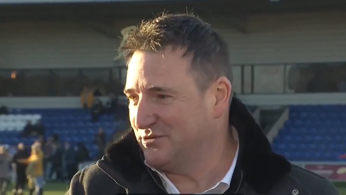 Emotional Macclesfield owner promises to take his FA Cup heroes to IBIZA after astonishing upset of holders Crystal Palace