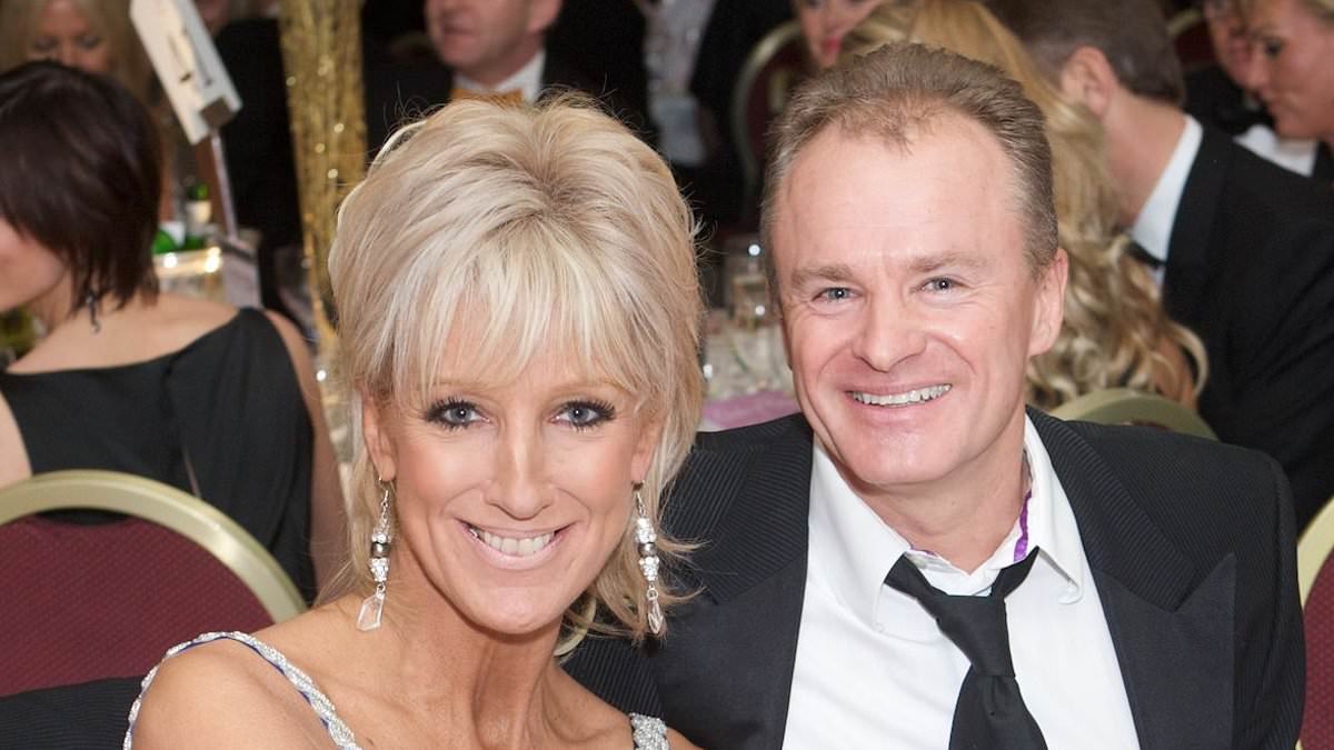 Bobby Davro recalls 'crying all the way' to standup gigs before breaking down again once he got off stage as he opens up about performing through grief - three years after the tragic death of fiancée Vicky Wright