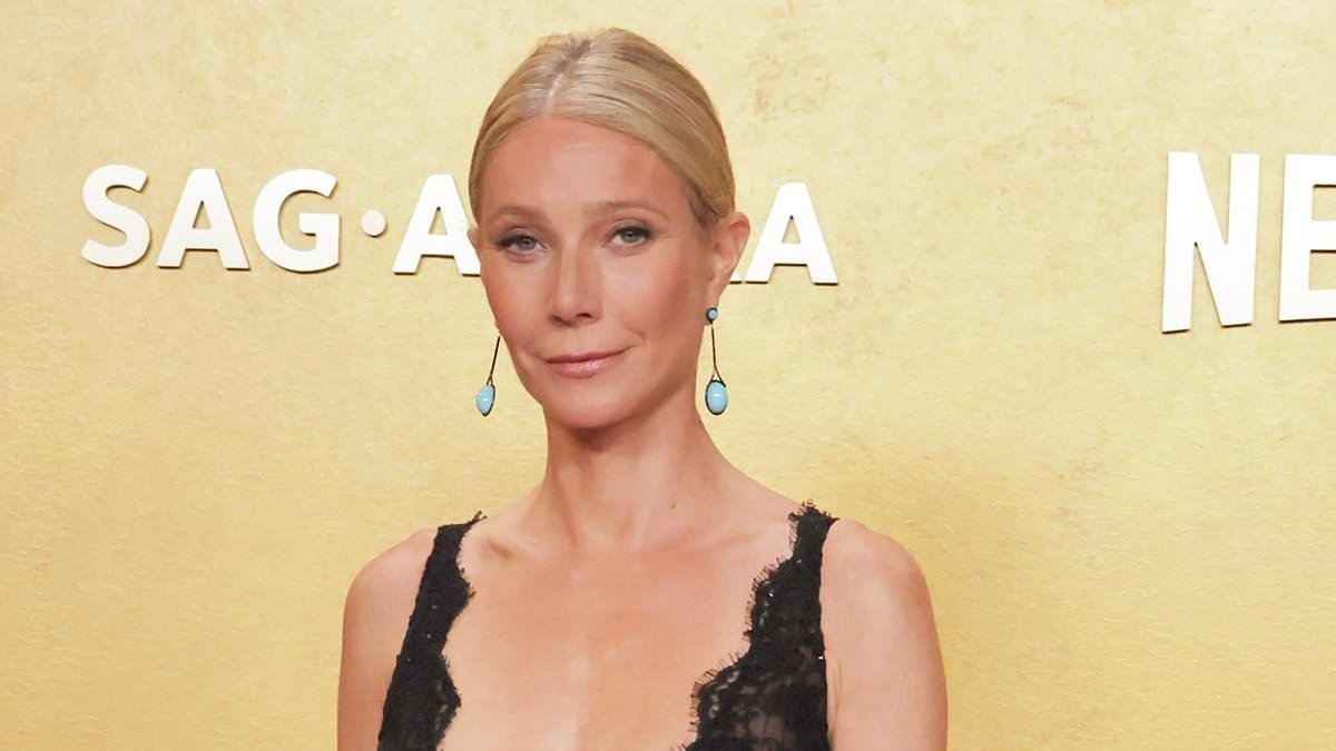How low can Gwyneth go? Star has stuck to the same plunging dresses for 30 years - and her V necks are getting even more daring in her 50s