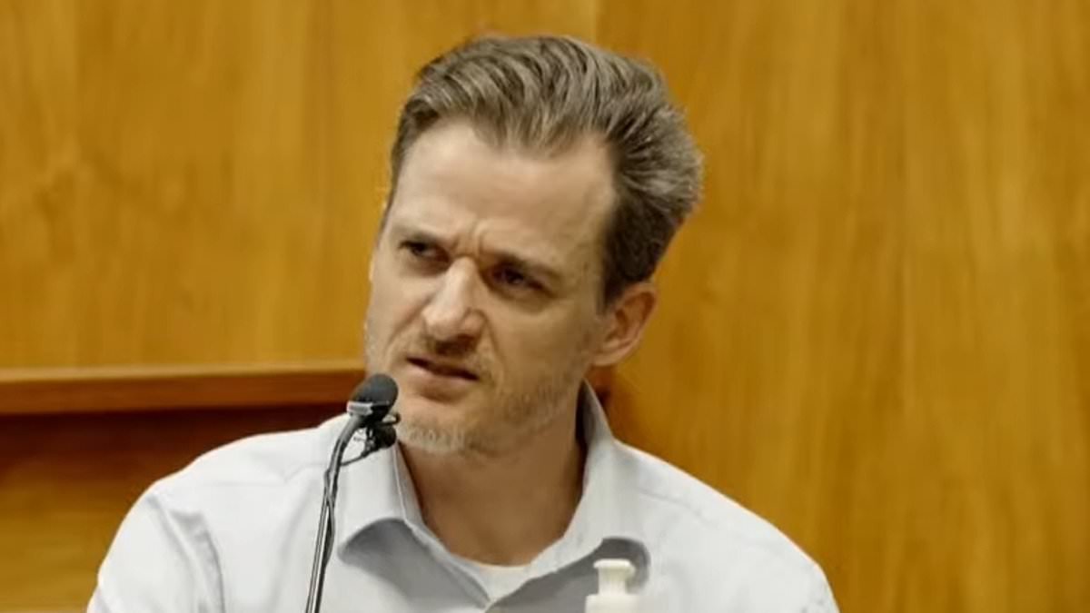 Doctor who tried to push nuclear engineer wife off Hawaii cliff is asked VERY awkward questions about her affair and their sex life as attempted murder trial continues
