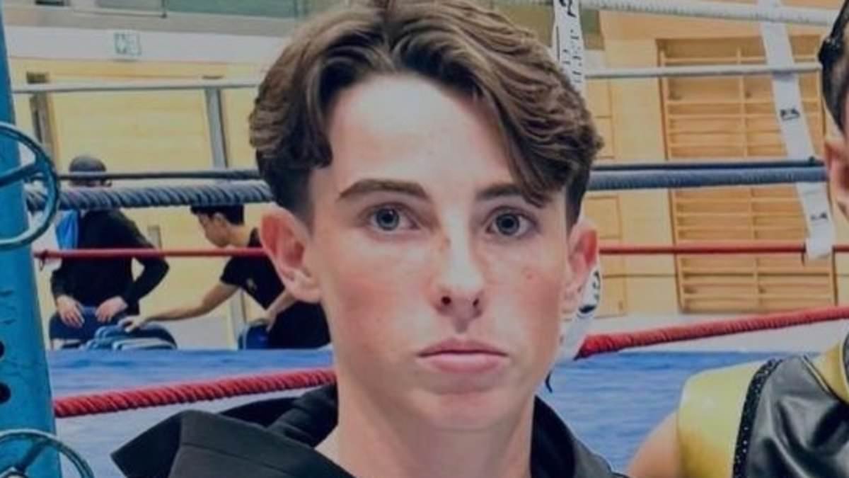 Pictured: Boxer, 18, who died trying to save his friend in Swiss bar fire - as officials confirm all 40 dead have been identified