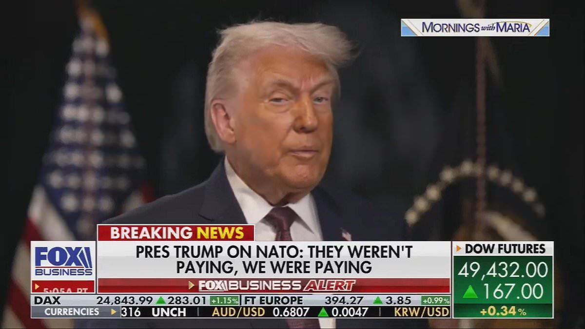 Fury over Trump NATO slur: President's claim UK and allied troops 'stayed off the front line' in Afghanistan 'is an absolute insult' and 'disgraceful'