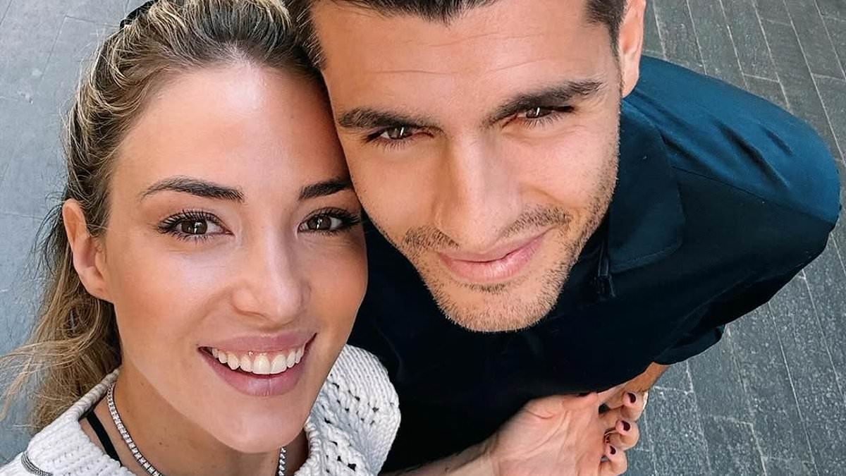 Ex-Chelsea star Alvaro Morata moves out of family home - just days after his wife Alice Campello denied he was having an affair with her friend - a year on from cancelling their divorce