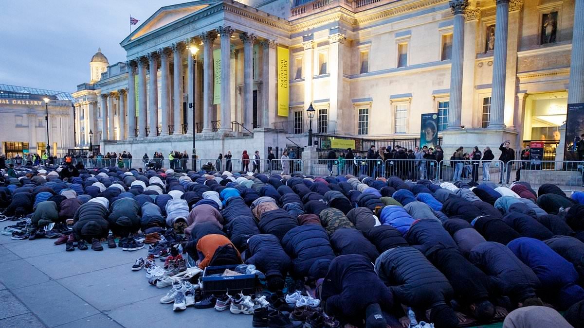 KHADIJA KHAN: Labour's performative outrage over this Trafalgar Square mass prayer row sickens me - it reeks of naked opportunism