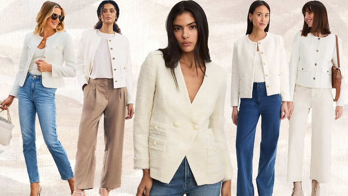 Meghan Markle just made the tweed jacket spring's must-have - we've found her exact style plus similar versions from M&S and John Lewis that look equally chic