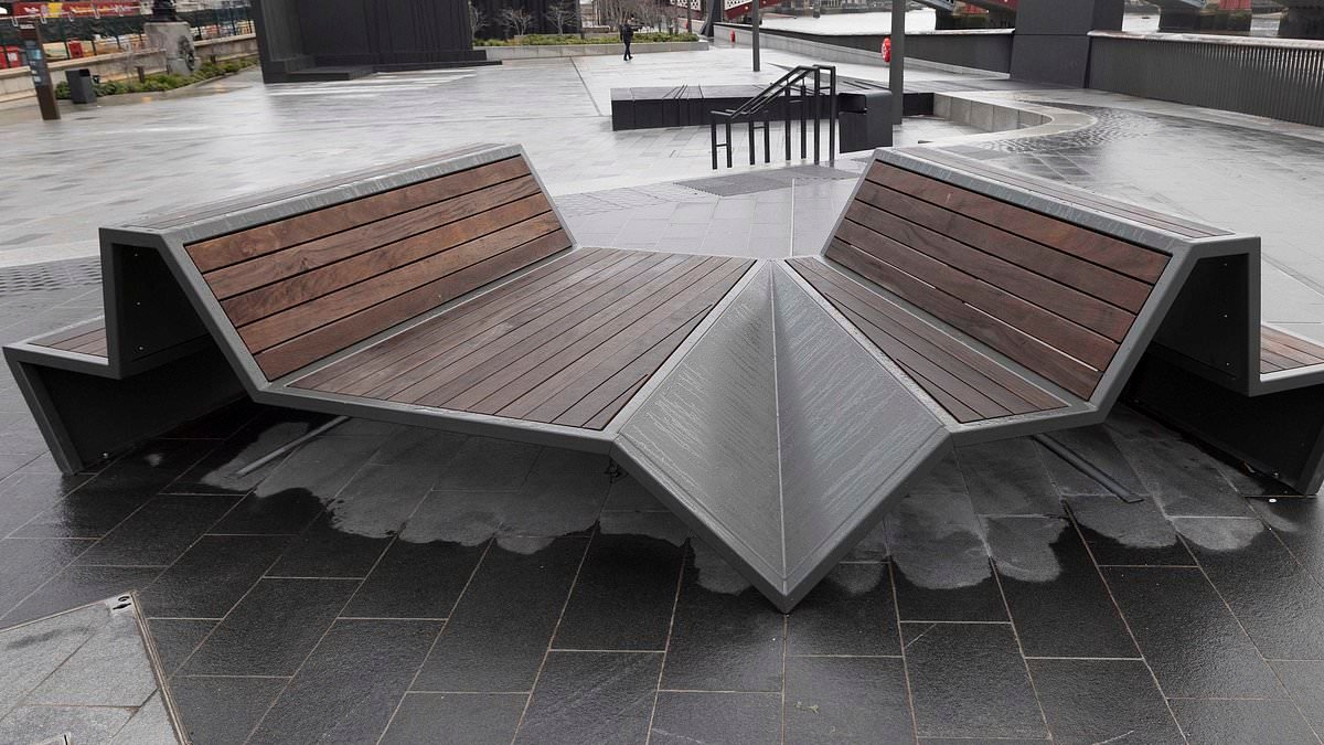 London's new £4.6billion super sewer garden branded 'grim' over its 'unusable benches' and 'lifeless' architecture