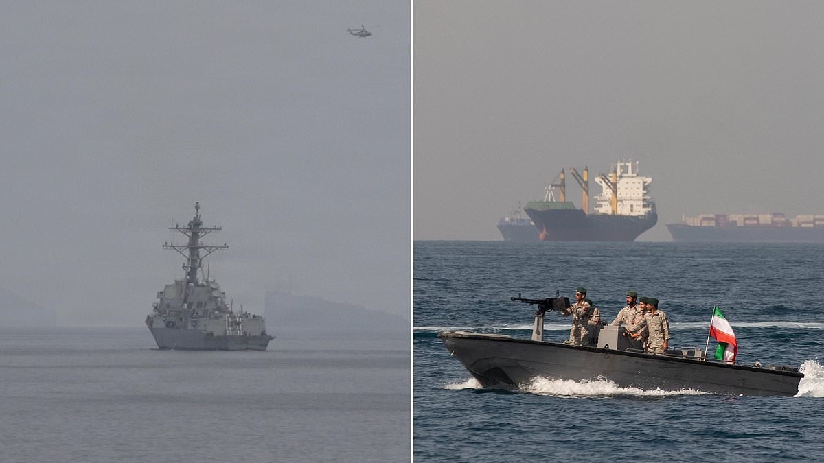 The lethal Iranian speedboat 'swarm' standing in the way of Trump's destroyers: How Tehran still has fleet of fast-attack boats to wreak havoc in Strait of Hormuz - despite US sinking its navy