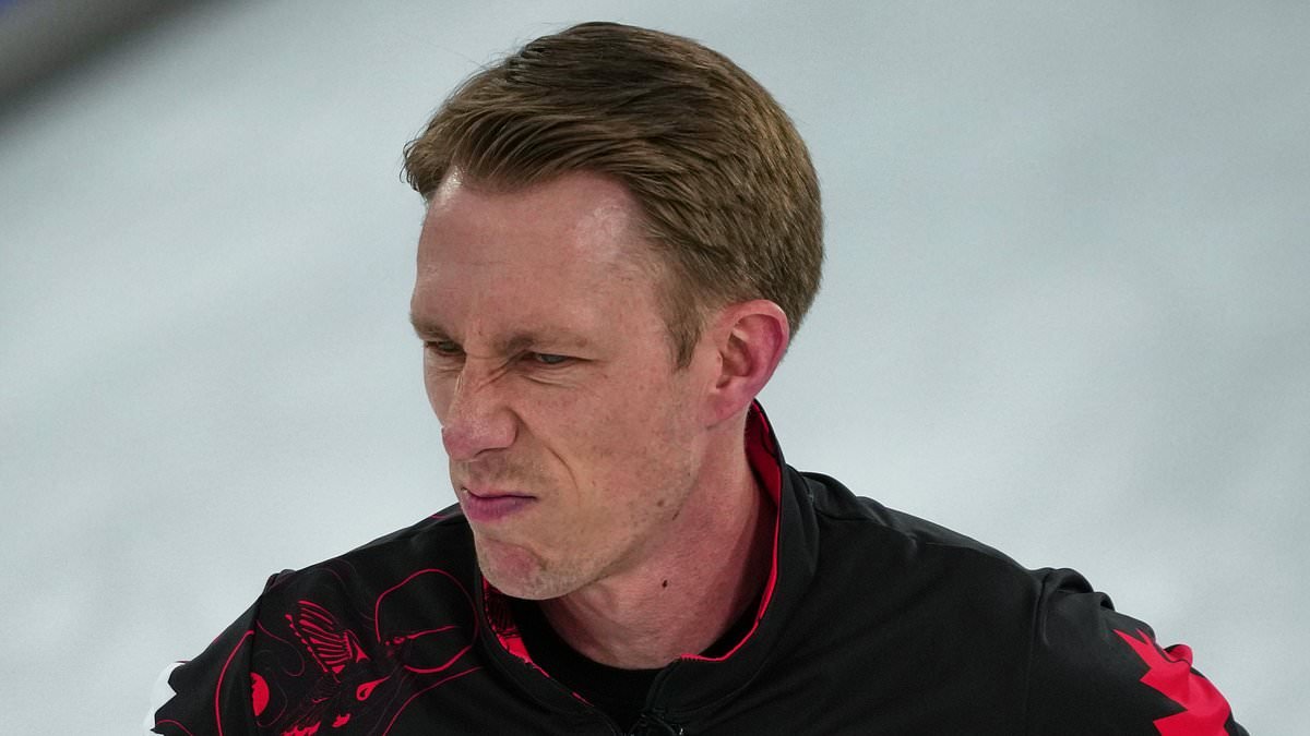 Canada curling star clashes with reporter after telling Winter Olympics rival to 'f*** off' over cheating allegations