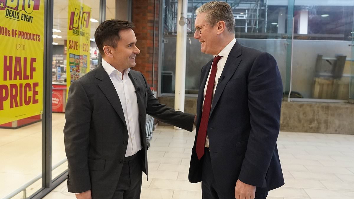 Keir's gone to Iceland: Starmer hands supermarket boss and ex-Tory Richard Walker a job as his 'cost of living champion' - despite him rating the PM a lacklustre 'six out of 10'