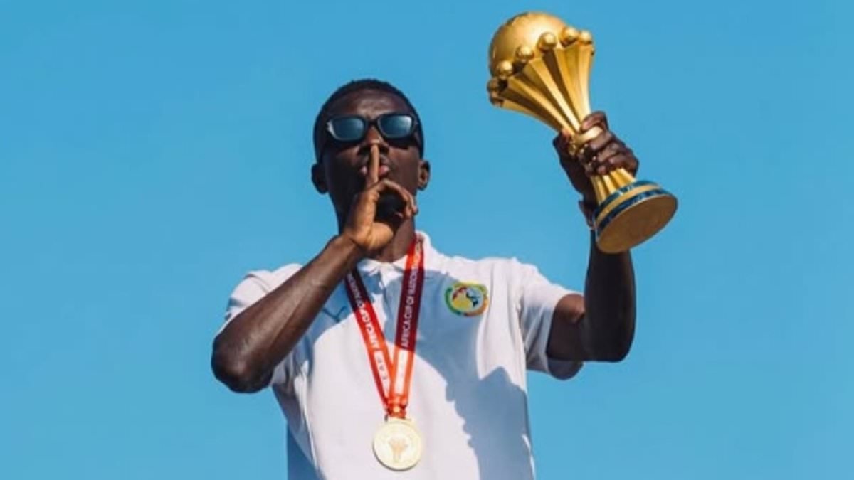 Senegal REFUSE to hand back Africa Cup of Nations trophy and call decision to strip them of their title and give it to Morocco 58 days later 'corrupt' - after they walked off the pitch before winning