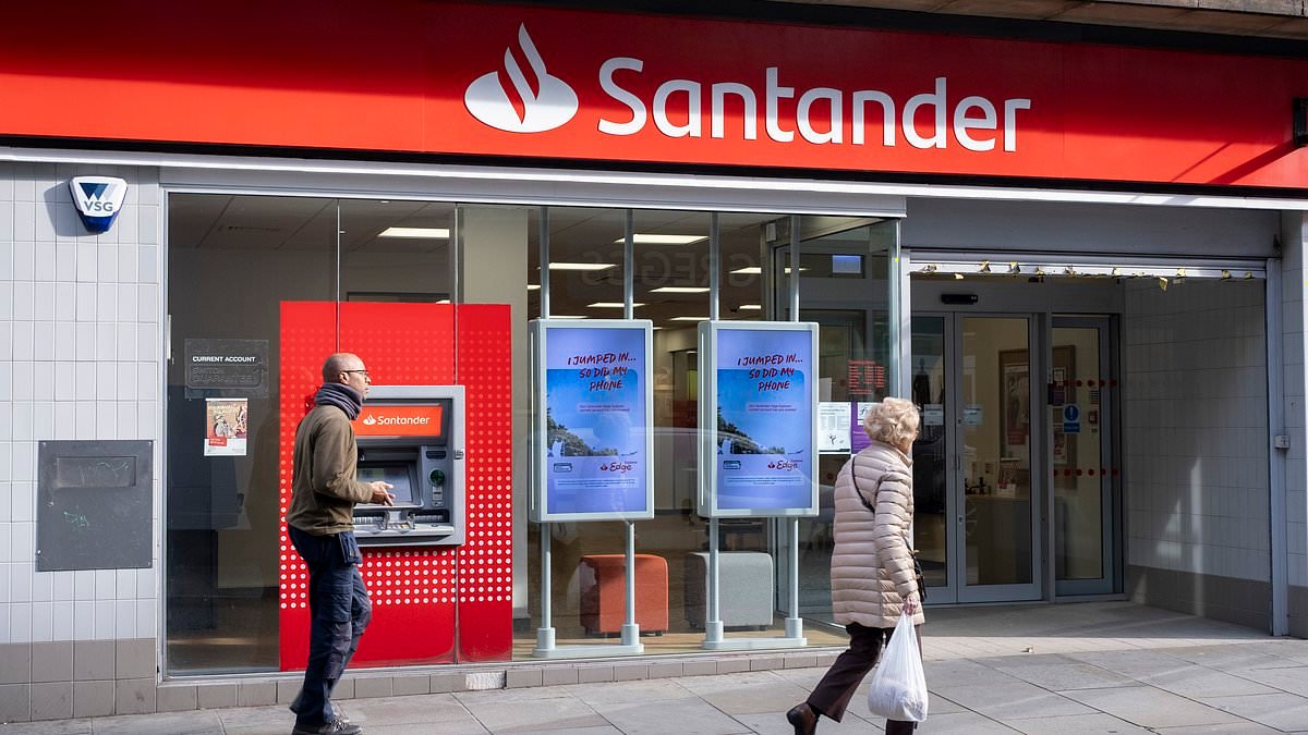 Santander is to close 44 bank branches - check to see if YOURS is affected