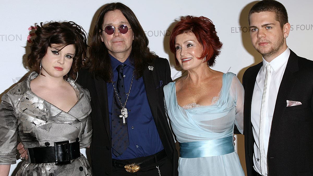 Sharon, Kelly and Jack Osbourne break down in tears over Ozzy tribute at 2026 Grammys 'In Memoriam'