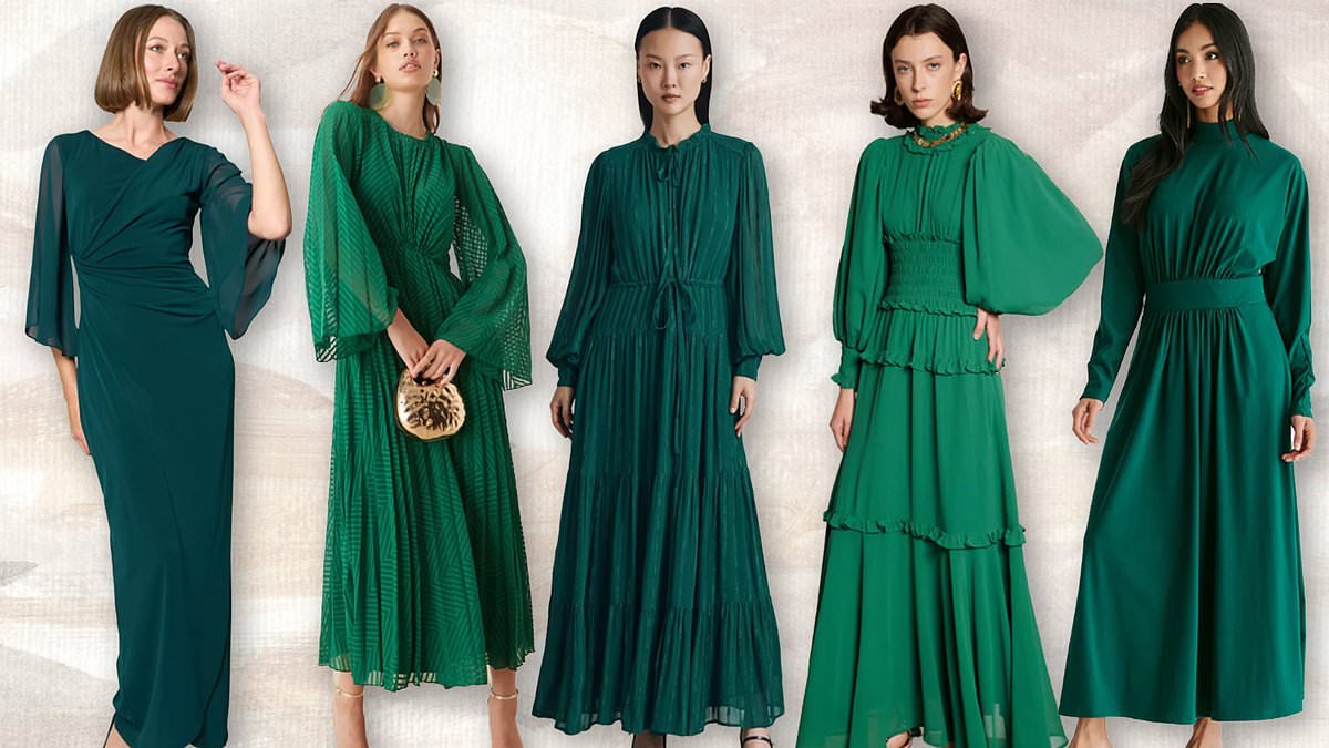 Kate Middleton's stunning green state banquet dress is perfect for spring events - and we've found the look on the high street
