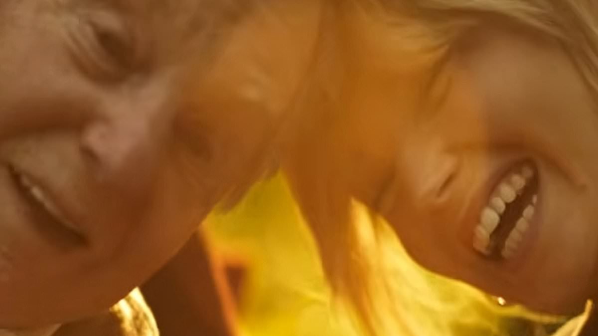 Ellie Bamber transforms into Kate Moss in first trailer for Moss & Freud biopic about the iconic supermodel's volatile relationship with the late artist