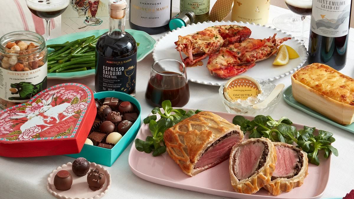 Fortnum & Mason selling at-home Valentine's Day meal-for-two for £500 - despite M&S offering a similar deal for just £25