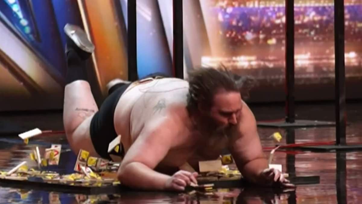 Britain's Got Talent slapped with Ofcom complaints after stomach-churning 'self-harm' act which left man BLEEDING on stage and fans fuming 'why on earth would they broadcast that?!'