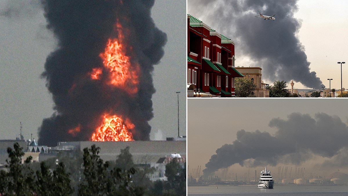 Brits held in UAE for taking pictures and videos of drone and missile attacks 'are being targeted in prison with some physically assaulted', activist claims