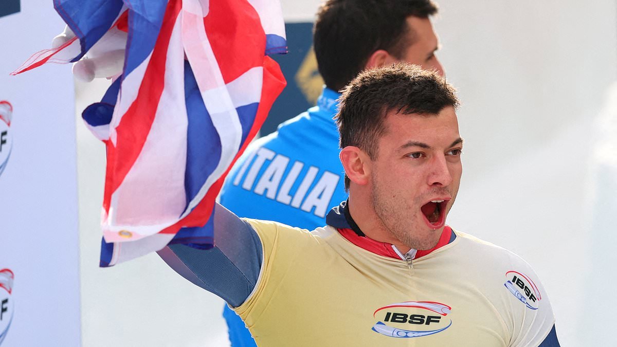 Meet the best British gold medal hope at the Winter Olympics - Matt Weston talks 90mph skeleton racing and having to share a bed with his closest rival!