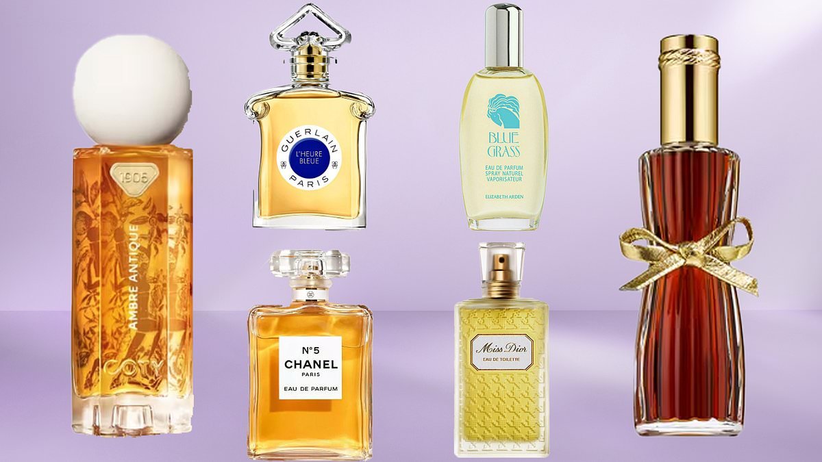 Smells like nostalgia! 'Old lady perfumes' are back with retro scents released 100 years ago soaring in popularity - so, how many do you remember?