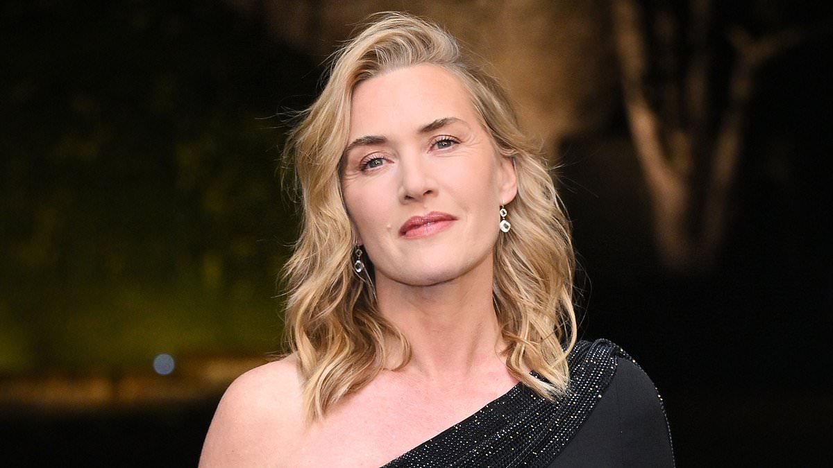Kate Winslet puts on a glamorous display as she joins Benedict Cumberbatch and his wife Sophie Hunter at Finding Harmony: A King's Vision Windsor Castle premiere