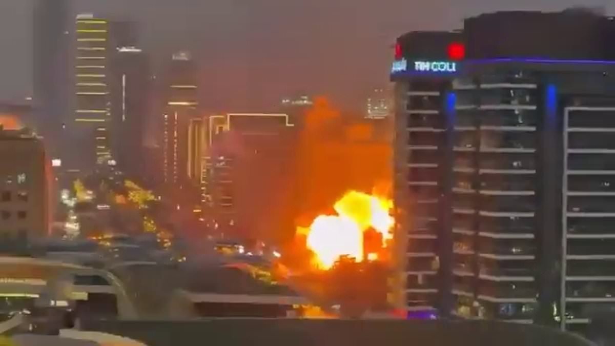 Reform treasurer Nick Candy caught in Iran drone blitz on Dubai: Tycoon tells how his Dubai hotel 'shook' as Iranian missiles and drones rained down