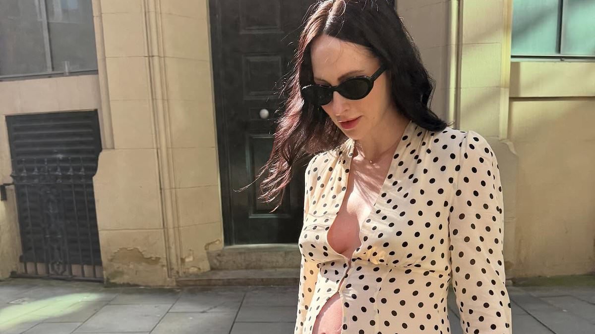 Jack P Shepherd's pregnant wife Hanni shares first pictures of her growing baby bump and reveals just how far along she is