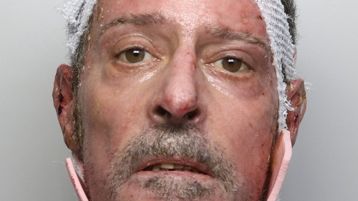 Boyfriend who blew up girlfriend's house by cutting gas pipe and setting fire to a chair in a 'meltdown' after she kicked him out is jailed for 11 years