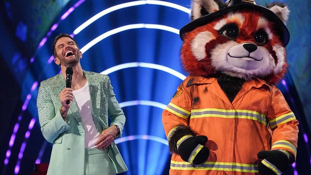 Headache for ITV as axed fire-themed Masked Singer performance leaks online after bosses scrambled to cut routine in fallout from Switzerland tragedy