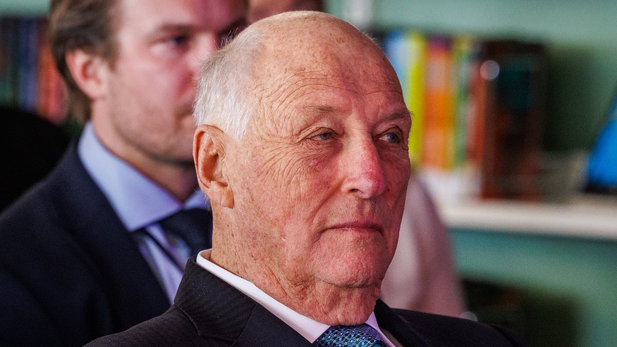 Norway's King, 89, is raced to hospital with 'infection and dehydration'