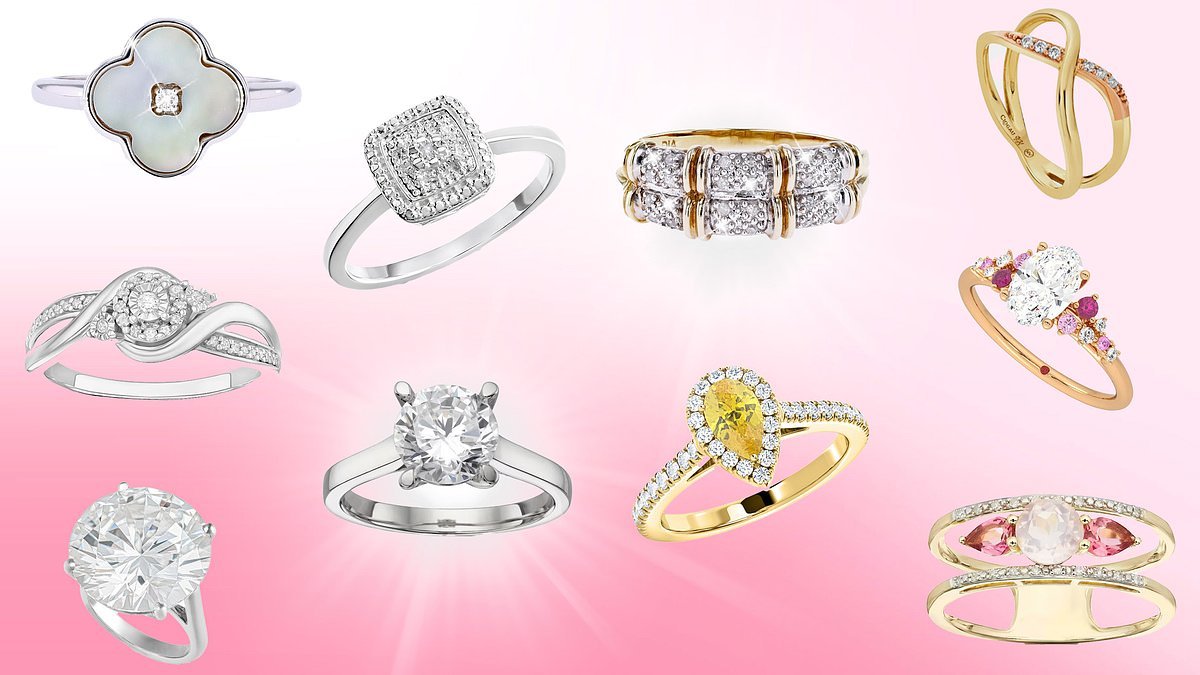 Can you tell a £25,000 ring from a £49 one? As largest white diamond in the UK for over a decade sells for £1million, how to spot a true sparkler