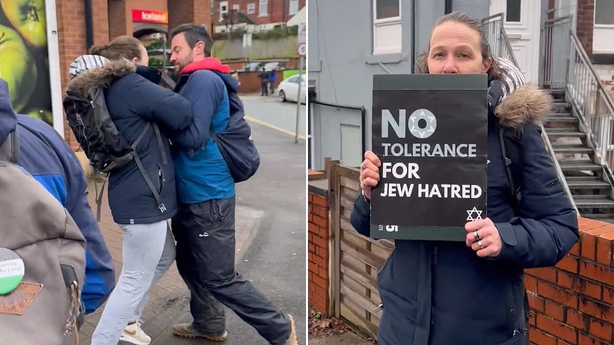 'We're no Jew hunters!': Activists say they weren't intimidating people who refuse to join Israel boycott and were just handing out leaflets instead