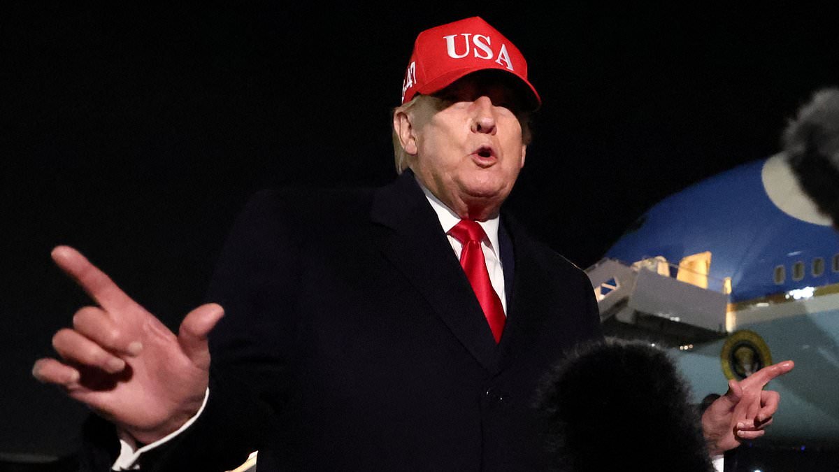 Trump reveals 'desperate' Iran wants nuclear weapon after failed peace talks and claims he 'doesn't care' whether Tehran comes back to negotiating table