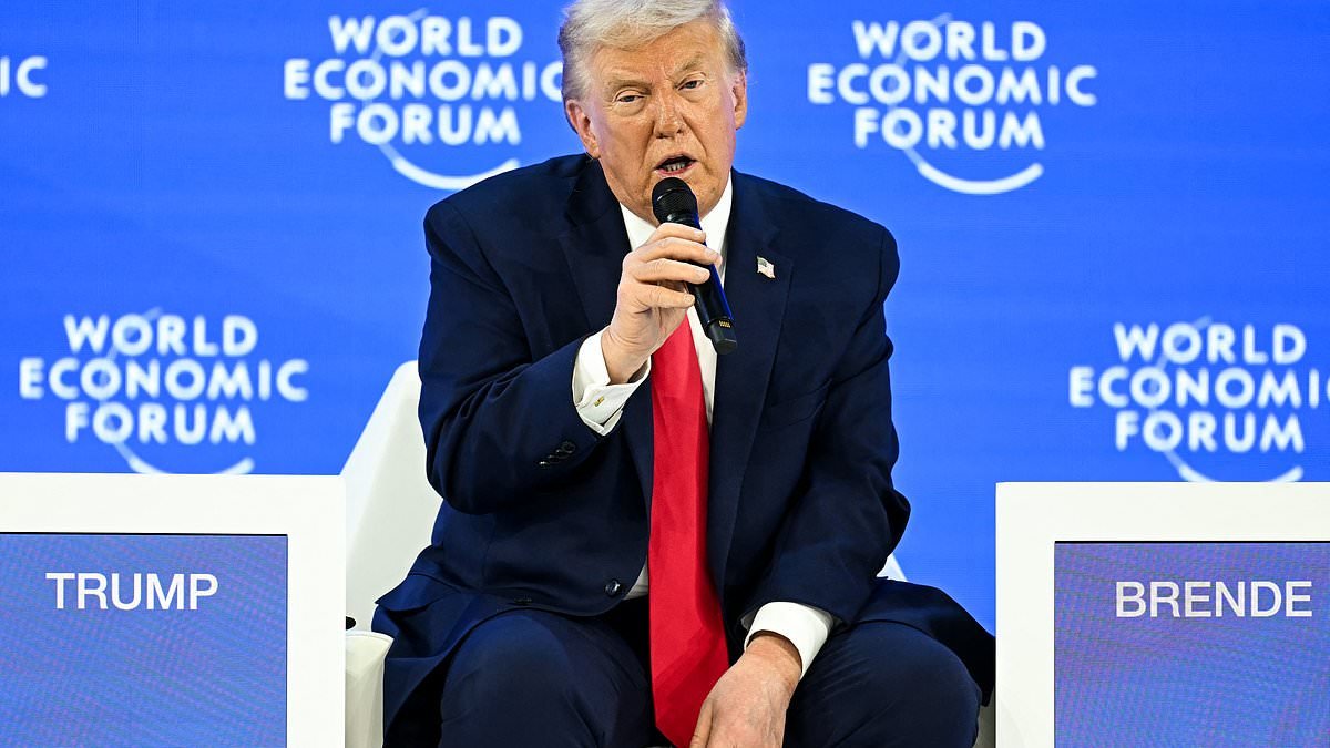 Trump tore Europe to pieces in Davos... but behind the savage insults and Greenland ultimatum lay the real warning to the world