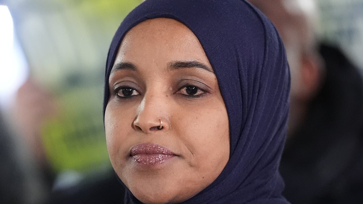 'Foul-smelling' liquid in syringe sprayed at Ilhan Omar revealed as congresswoman lashes out at Trump for being 'obsessed' with her