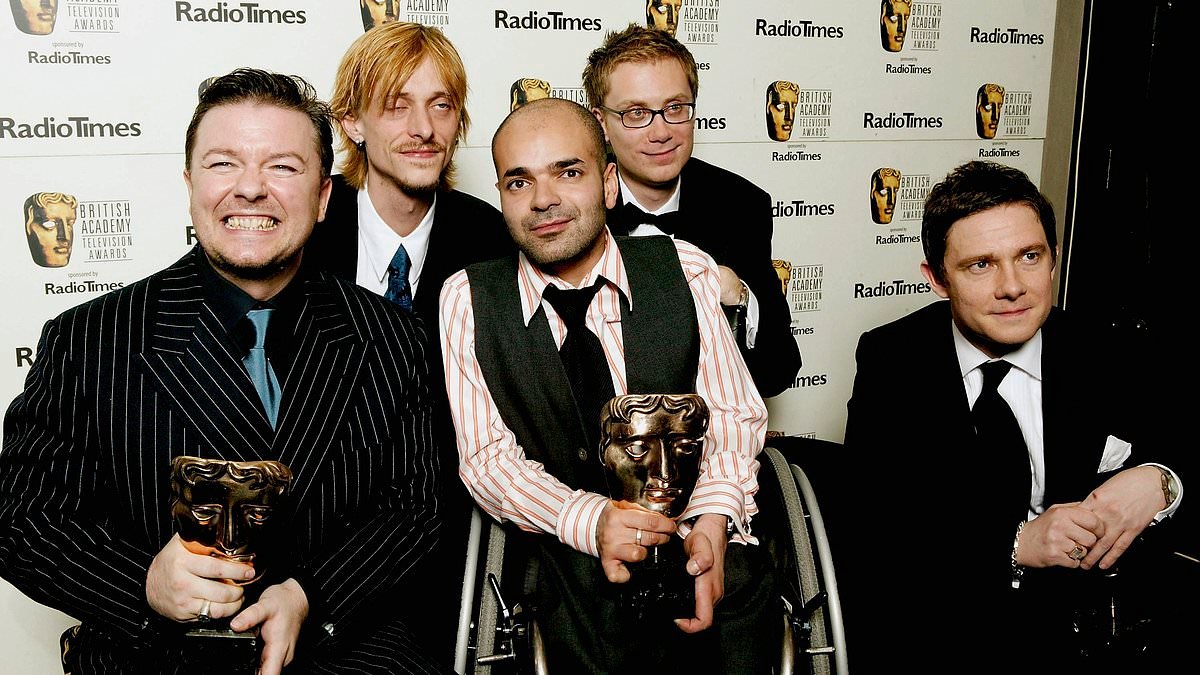 The IT Crowd producer admits there are show scenes 'he wouldn't do now' after Channel 4 series hit with woke trigger warning, saying 'I apologise and move on'